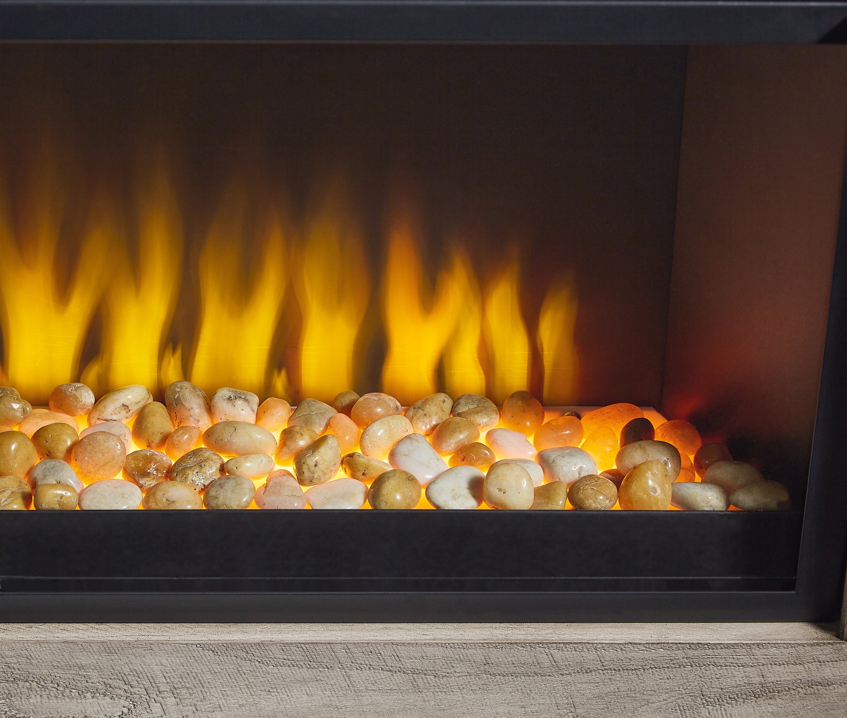 Naydell 92" TV Stand with Electric Fireplace - Tampa Furniture Outlet