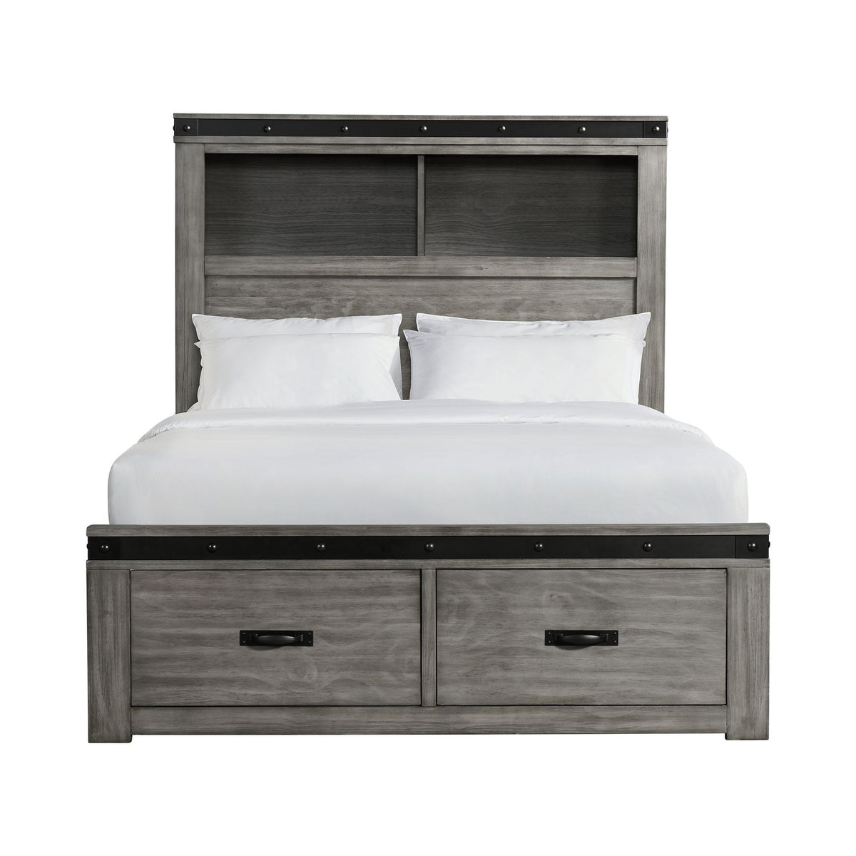 Wade Youth Full Platform Storage Bed