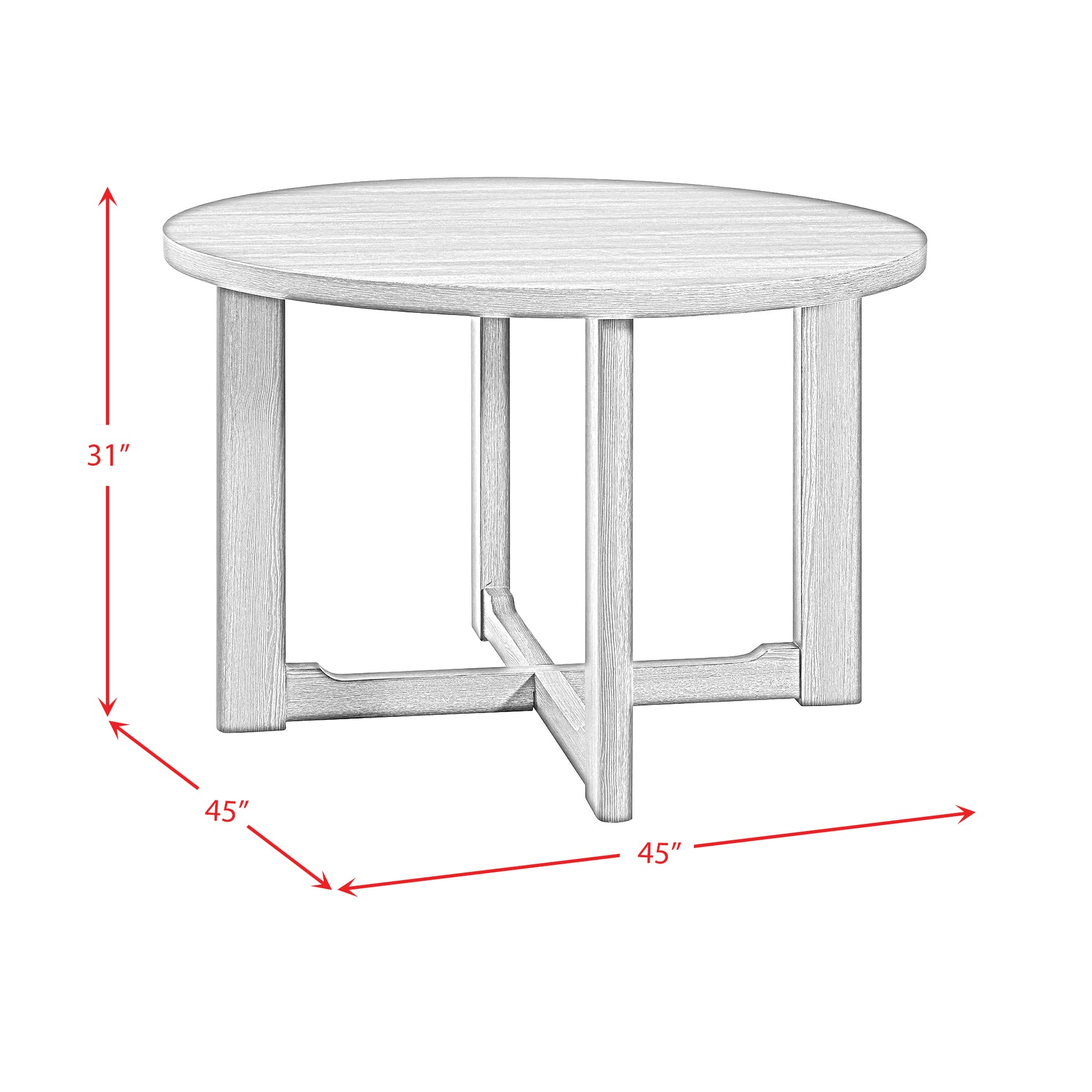 Wakefield 5PC Dining Set with Table and 4 Chairs in Espresso - Tampa Furniture Outlet