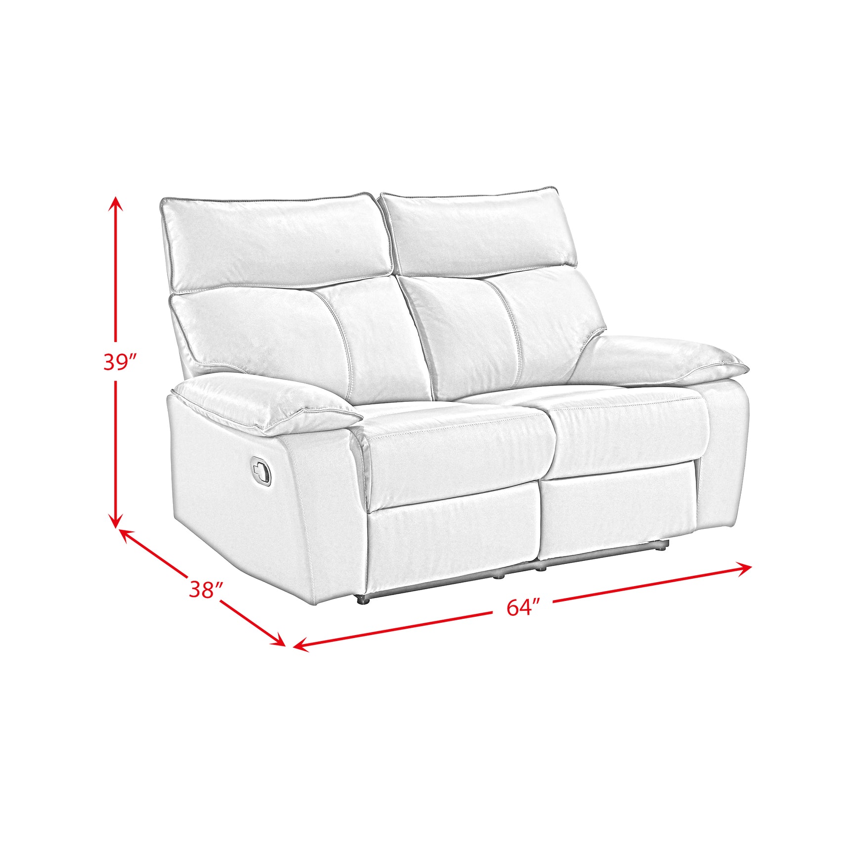 Wildcat Motion Loveseat in Aviarah Grey - Tampa Furniture Outlet