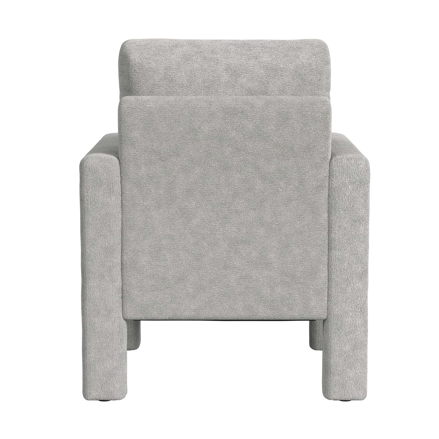 Zoey Chair in Balina Light Grey - Tampa Furniture Outlet