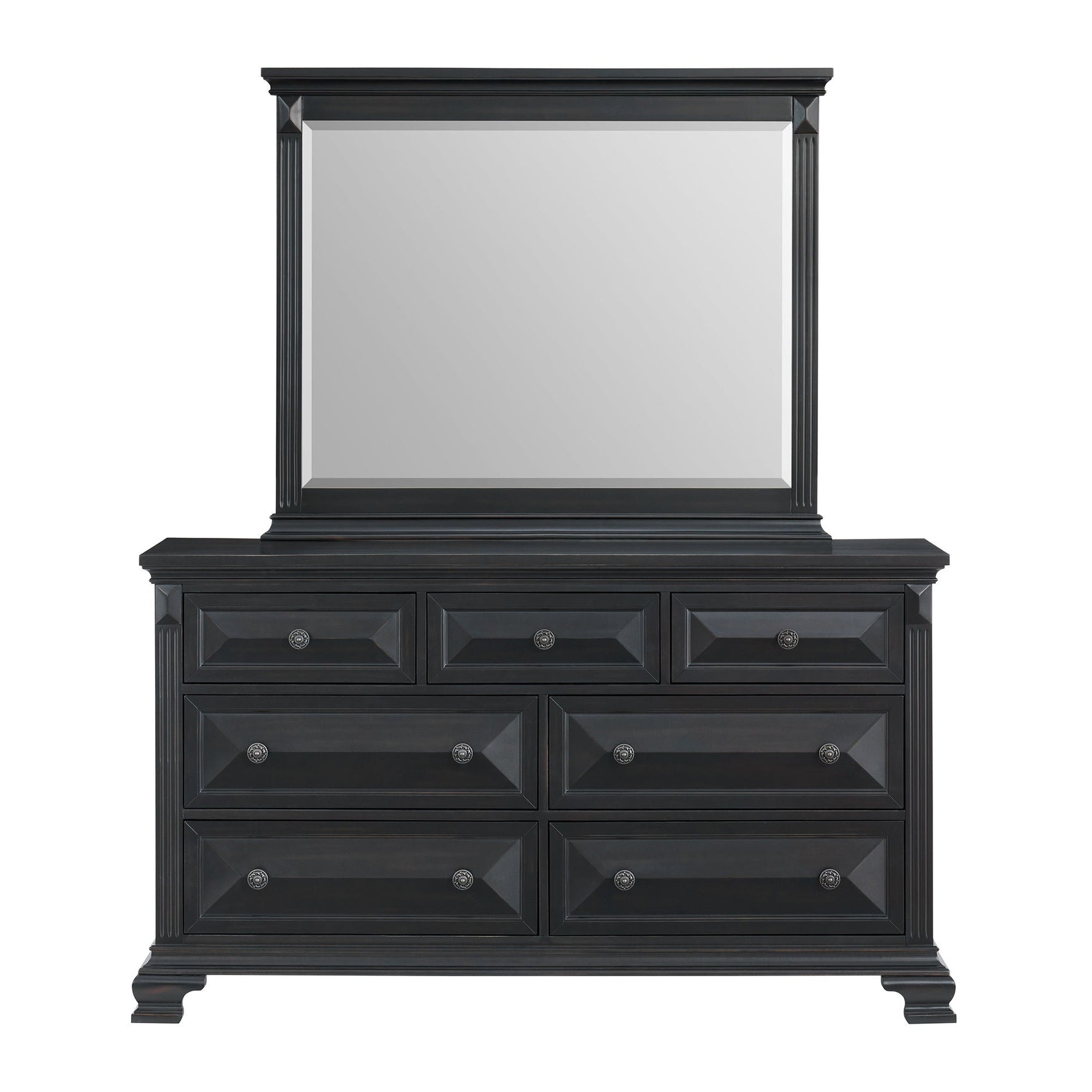 Bridgestone - Dresser And Mirror Set - Tampa Furniture Outlet