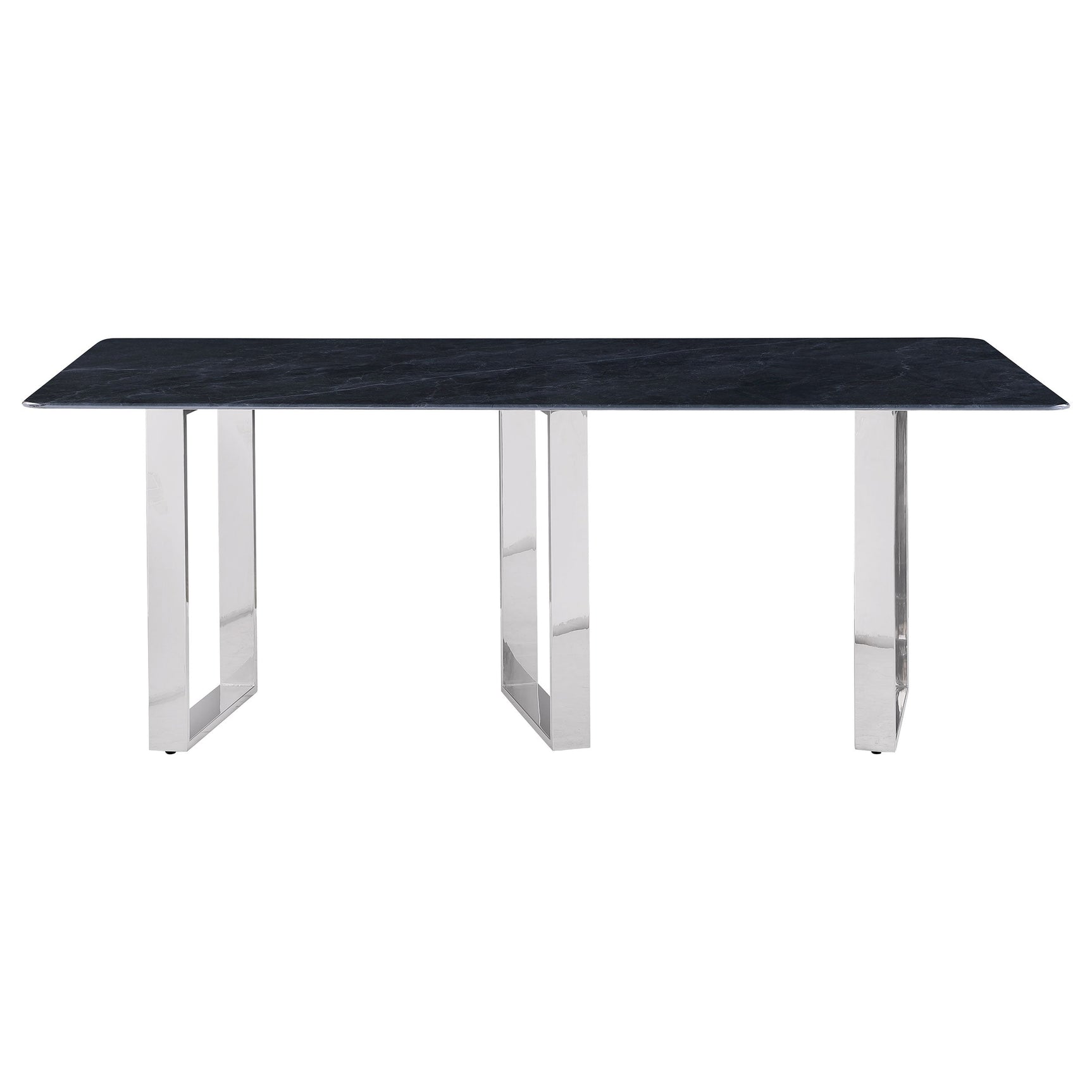 Desden 79-inch Rectangular Sintered Stone Dining Table Grey - Tampa Furniture Outlet