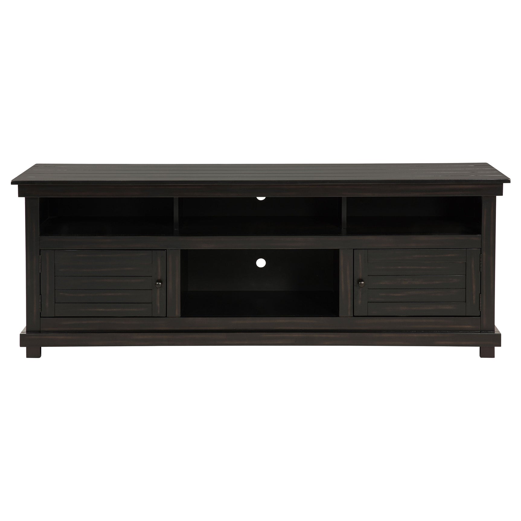 Payne 70-inch TV Stand Media Console Java - Tampa Furniture Outlet