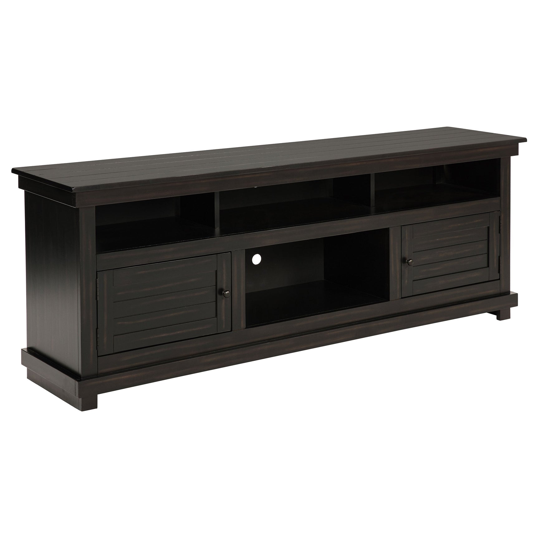 Payne 70-inch TV Stand Media Console Java - Tampa Furniture Outlet