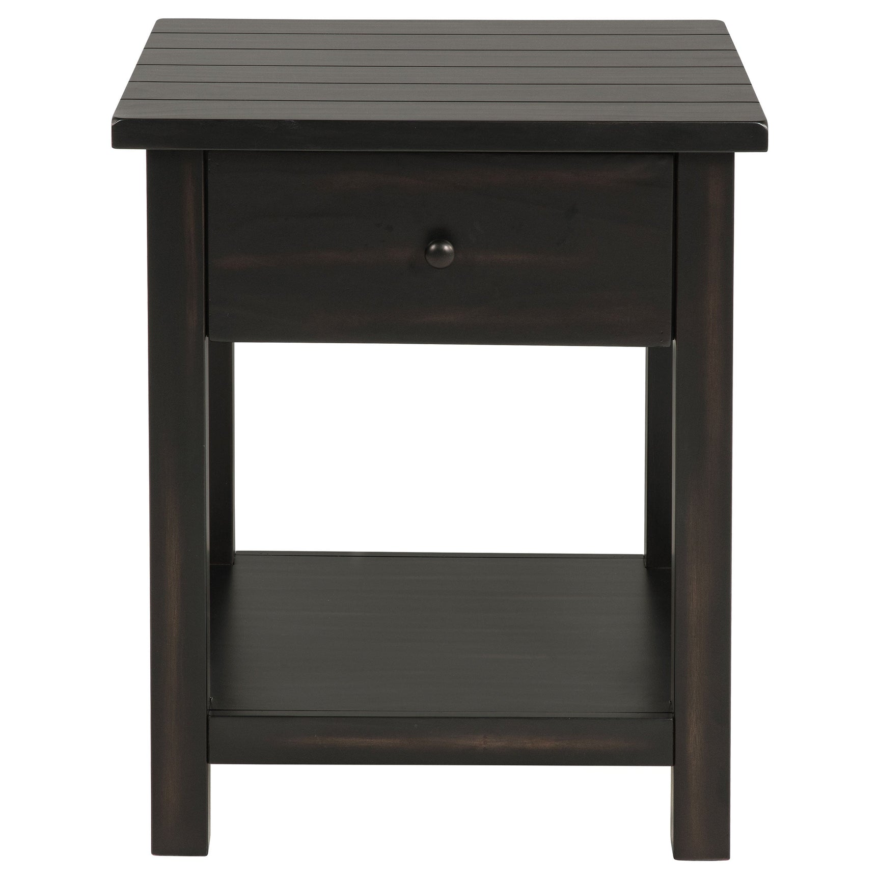 Payne 3-piece Coffee and 1-drawer End Table Set Java - Tampa Furniture Outlet