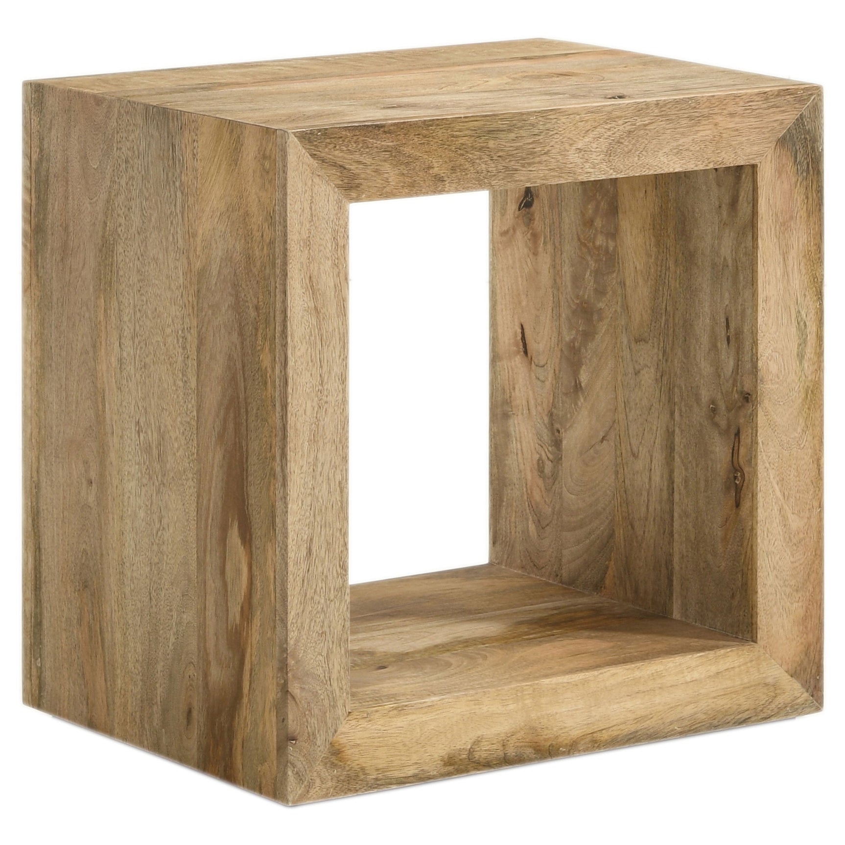 Benton 2-piece Solid Mango Coffee and End Table Set Natural - Tampa Furniture Outlet