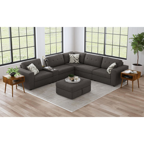 Options One - Living Room Set Sectional - Tampa Furniture Outlet