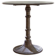 Tampa Furniture Outlet - Coaster - Oswego Round 30-inch Bistro Dining Table Bronze - 100063