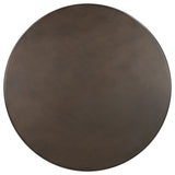 Oswego Round 30-inch Bistro Dining Table Bronze - Tampa Furniture Outlet
