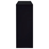 Prescott Rectangular Home Wine Table Black High Gloss - Tampa Furniture Outlet