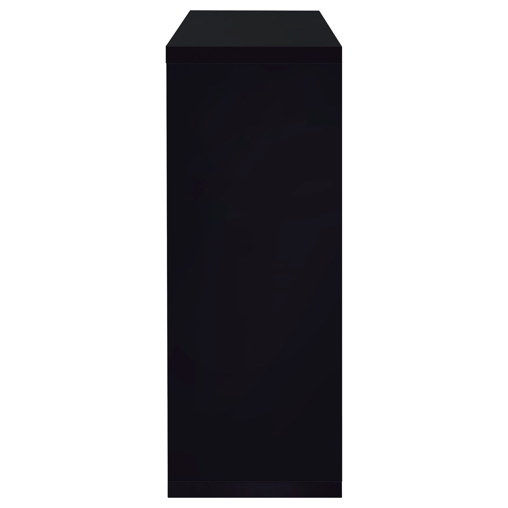 Prescott Rectangular Home Wine Table Black High Gloss - Tampa Furniture Outlet