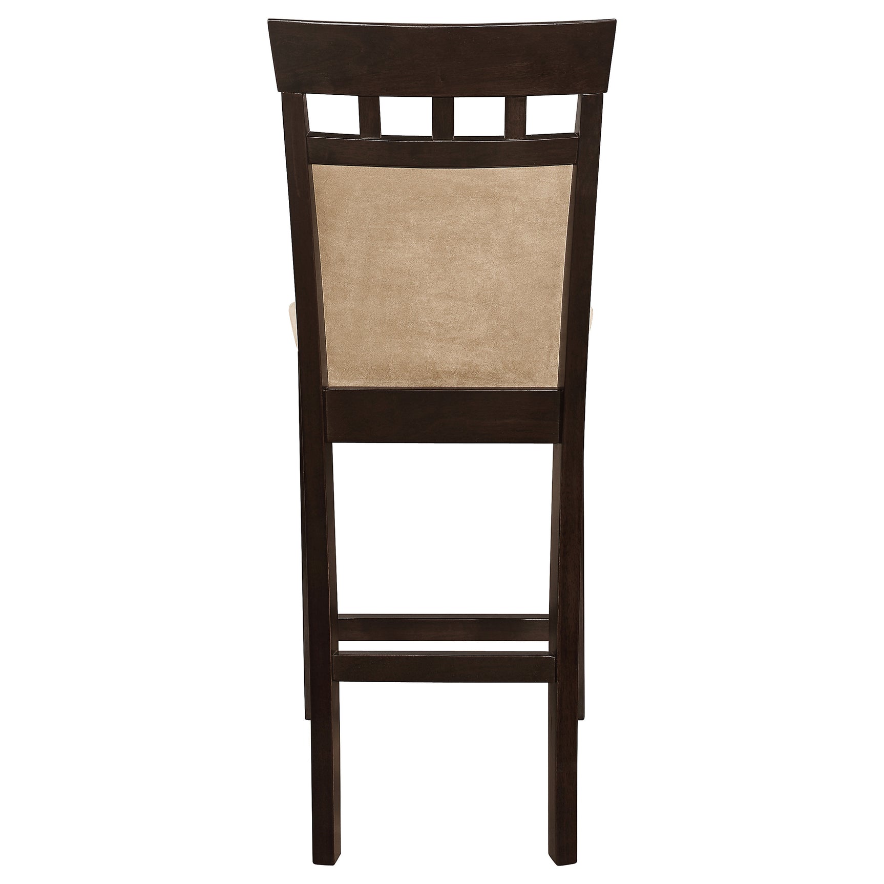 Gabriel Closed Back Counter Chair Cappuccino (Set of 2) - Tampa Furniture Outlet