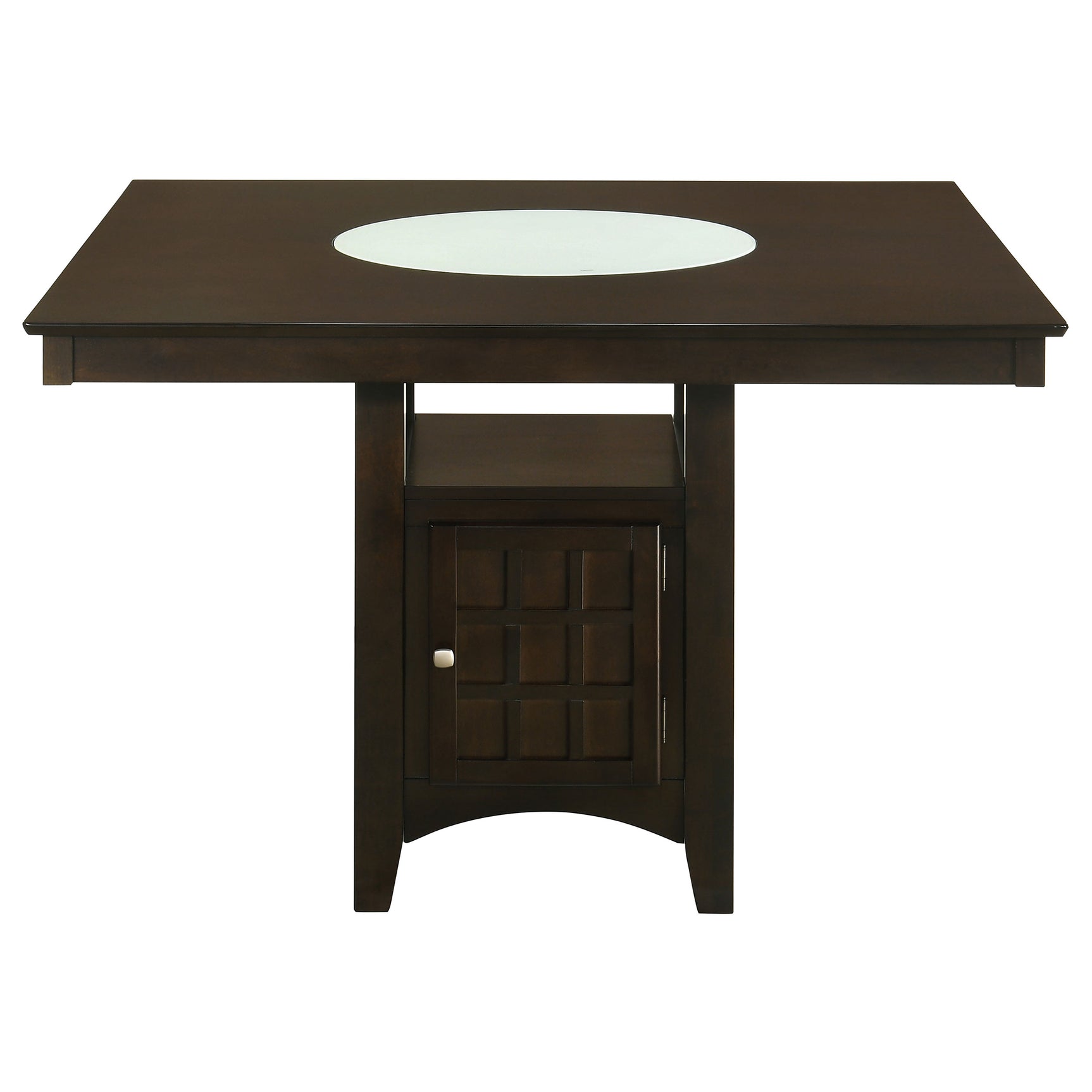 Gabriel 7-piece Square Counter Height Dining Set Cappuccino - Tampa Furniture Outlet