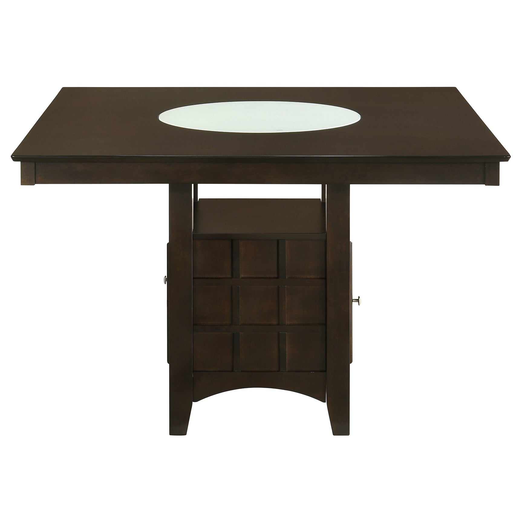 Gabriel 9-piece Square Counter Height Dining Set Cappuccino - Tampa Furniture Outlet