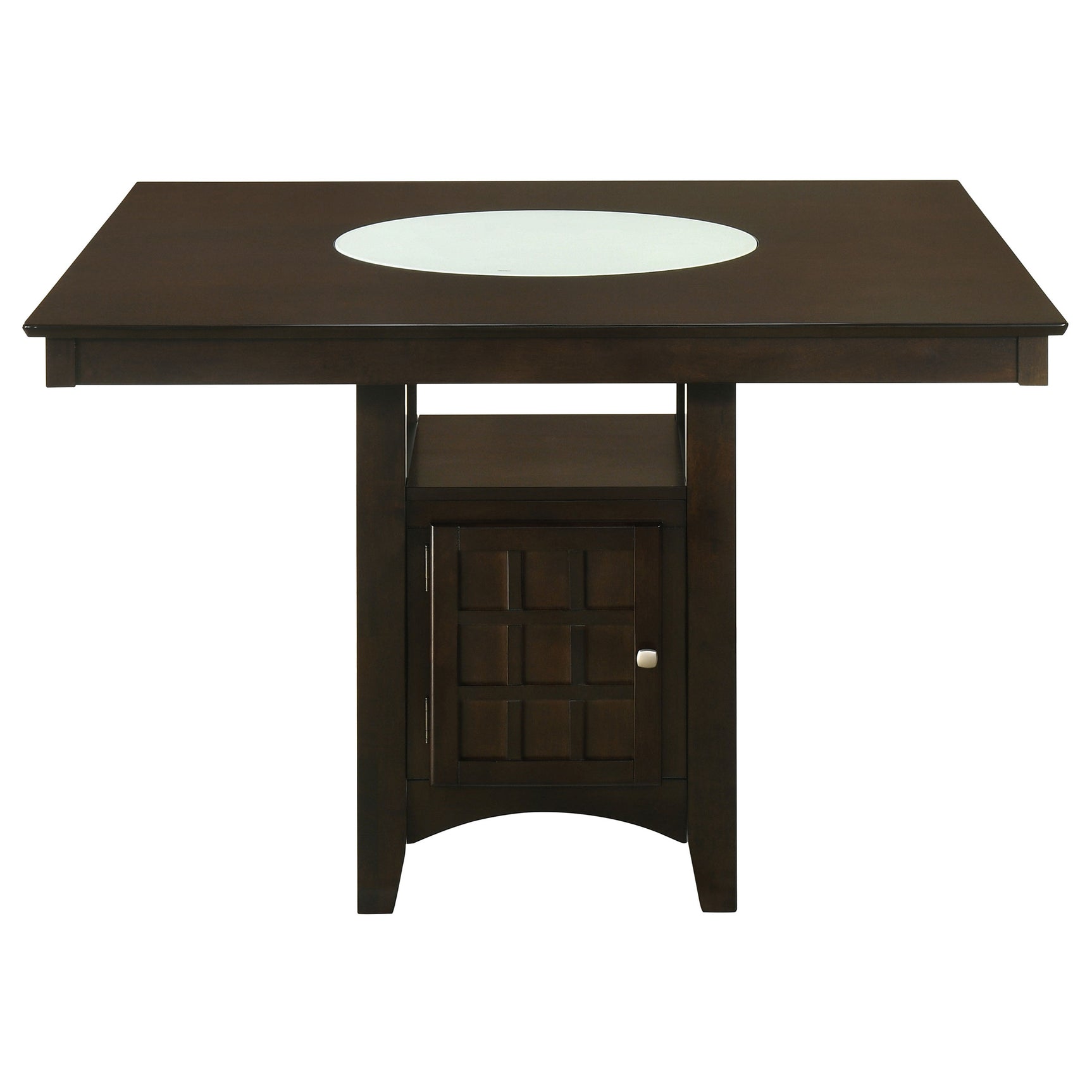 Gabriel 52-inch Counter Height Dining Table Cappuccino - Tampa Furniture Outlet