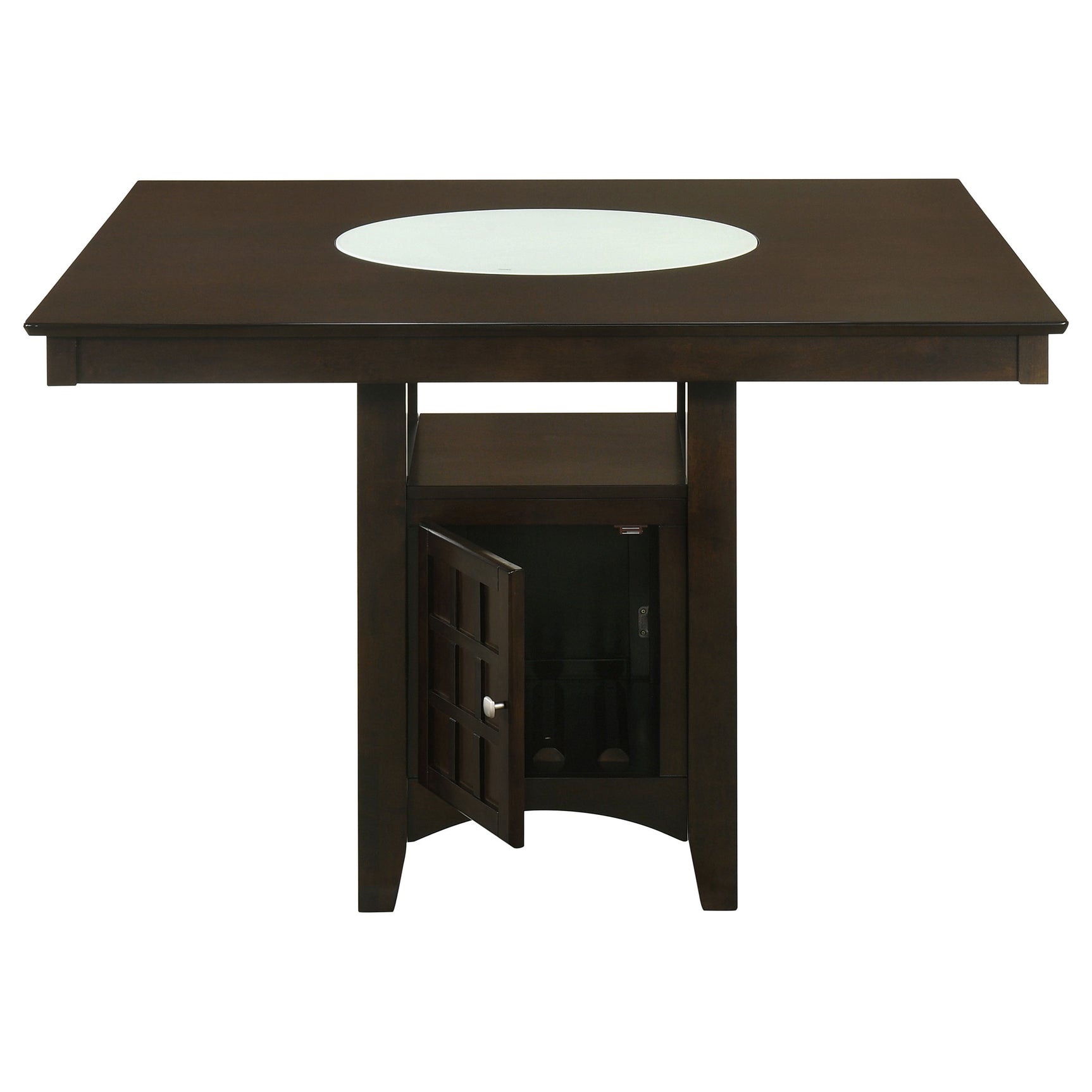 Gabriel 52-inch Counter Height Dining Table Cappuccino - Tampa Furniture Outlet