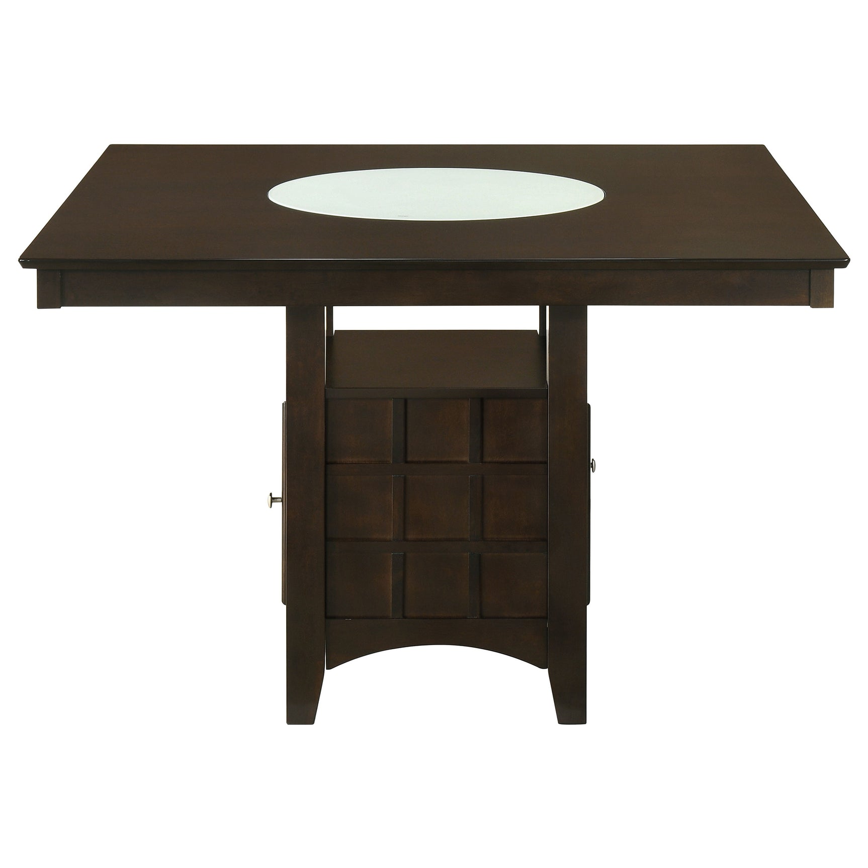 Gabriel 52-inch Counter Height Dining Table Cappuccino - Tampa Furniture Outlet