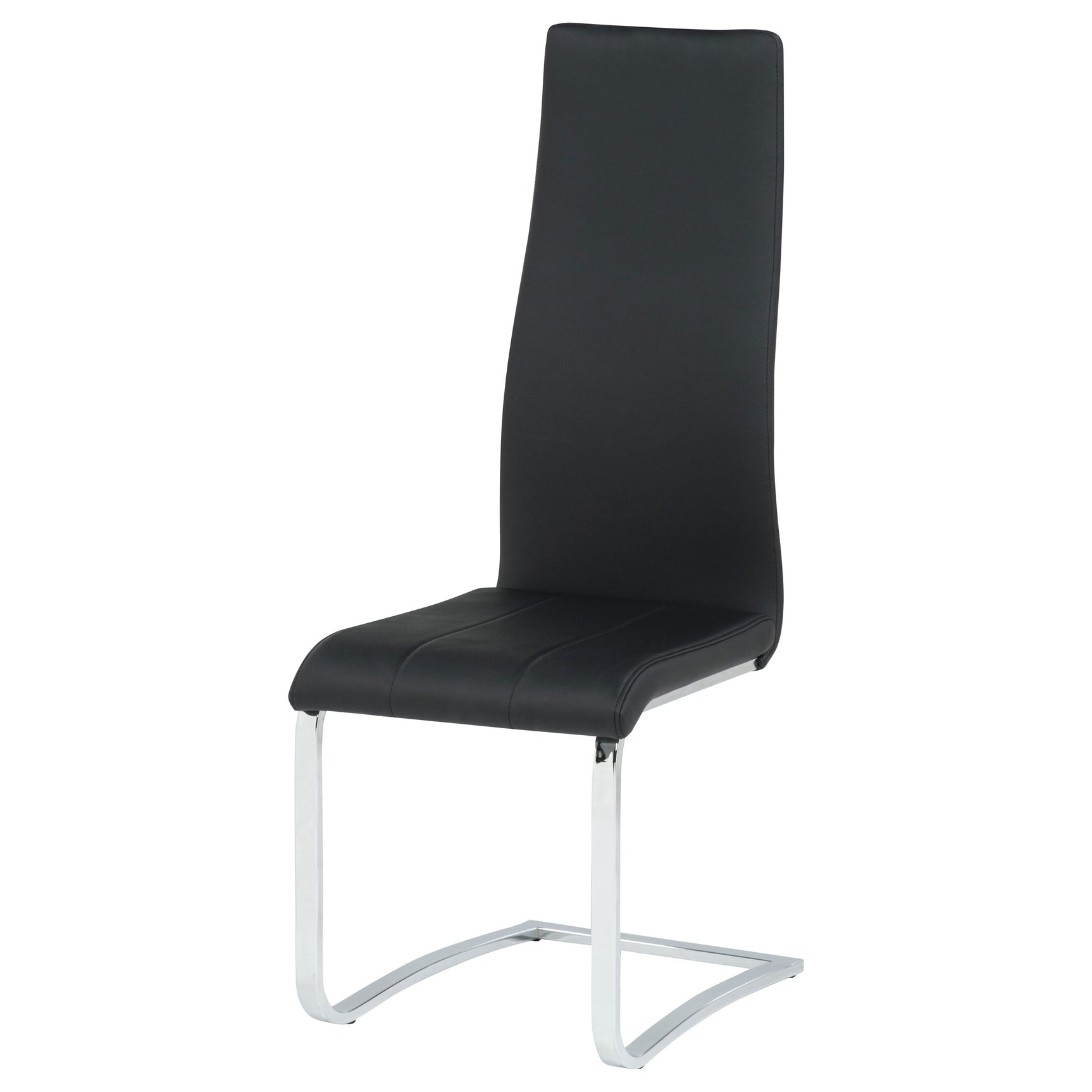 Montclair Upholstered Dining Side Chair Black (Set of 4) - Tampa Furniture Outlet