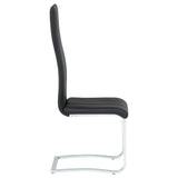 Montclair Upholstered Dining Side Chair Black (Set of 4) - Tampa Furniture Outlet