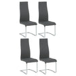 Tampa Furniture Outlet - Coaster - Montclair Upholstered Dining Side Chair Grey (Set of 4) - 100515GRY