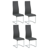 Tampa Furniture Outlet - Coaster - Montclair Upholstered Dining Side Chair Grey (Set of 4) - 100515GRY
