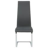 Montclair Upholstered Dining Side Chair Grey (Set of 4) - Tampa Furniture Outlet