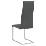 Montclair Upholstered Dining Side Chair Grey (Set of 4) - Tampa Furniture Outlet