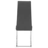 Montclair Upholstered Dining Side Chair Grey (Set of 4) - Tampa Furniture Outlet