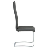 Montclair Upholstered Dining Side Chair Grey (Set of 4) - Tampa Furniture Outlet