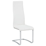 Montclair Upholstered Dining Side Chair White (Set of 4) - Tampa Furniture Outlet