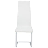 Montclair Upholstered Dining Side Chair White (Set of 4) - Tampa Furniture Outlet
