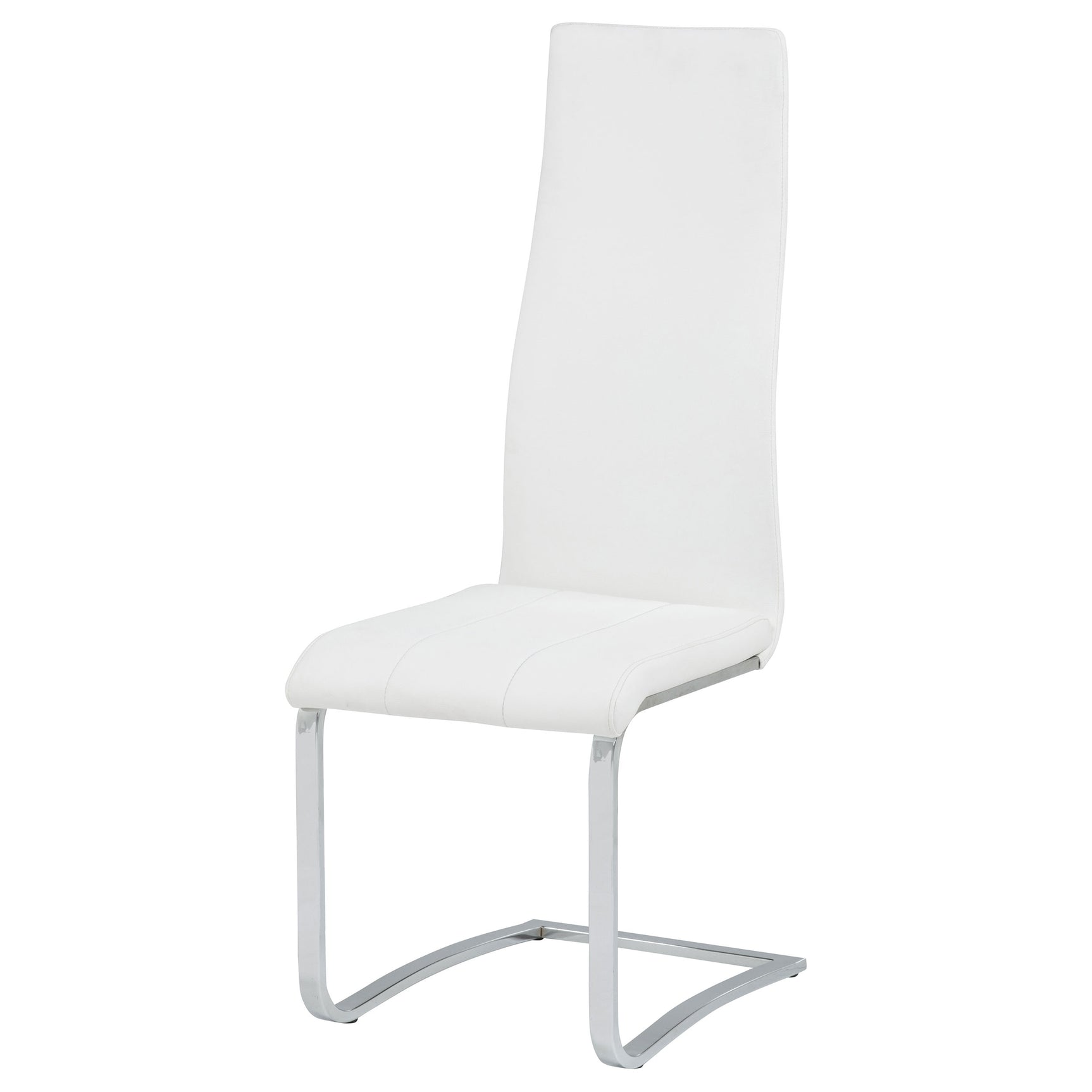 Montclair Upholstered Dining Side Chair White (Set of 4) - Tampa Furniture Outlet