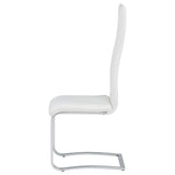 Montclair Upholstered Dining Side Chair White (Set of 4) - Tampa Furniture Outlet