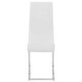 Montclair Upholstered Dining Side Chair White (Set of 4) - Tampa Furniture Outlet