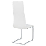 Montclair Upholstered Dining Side Chair White (Set of 4) - Tampa Furniture Outlet