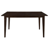 Gabriel 5-piece Rectangular 59-inch Dining Set Cappuccino - Tampa Furniture Outlet