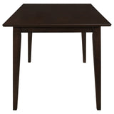 Gabriel 5-piece Rectangular 59-inch Dining Set Cappuccino - Tampa Furniture Outlet