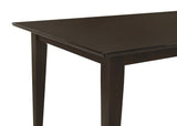 Gabriel 5-piece Rectangular 59-inch Dining Set Cappuccino - Tampa Furniture Outlet
