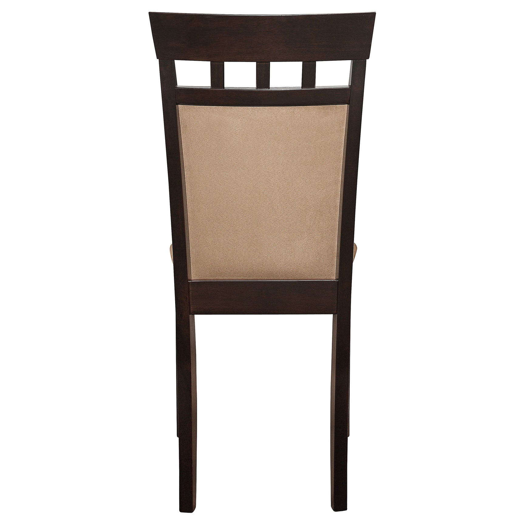 Gabriel Closed Back Dining Side Chair Cappuccino (Set of 2) - Tampa Furniture Outlet