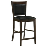 Jaden 5-piece Square Counter Height Dining Set Espresso - Tampa Furniture Outlet