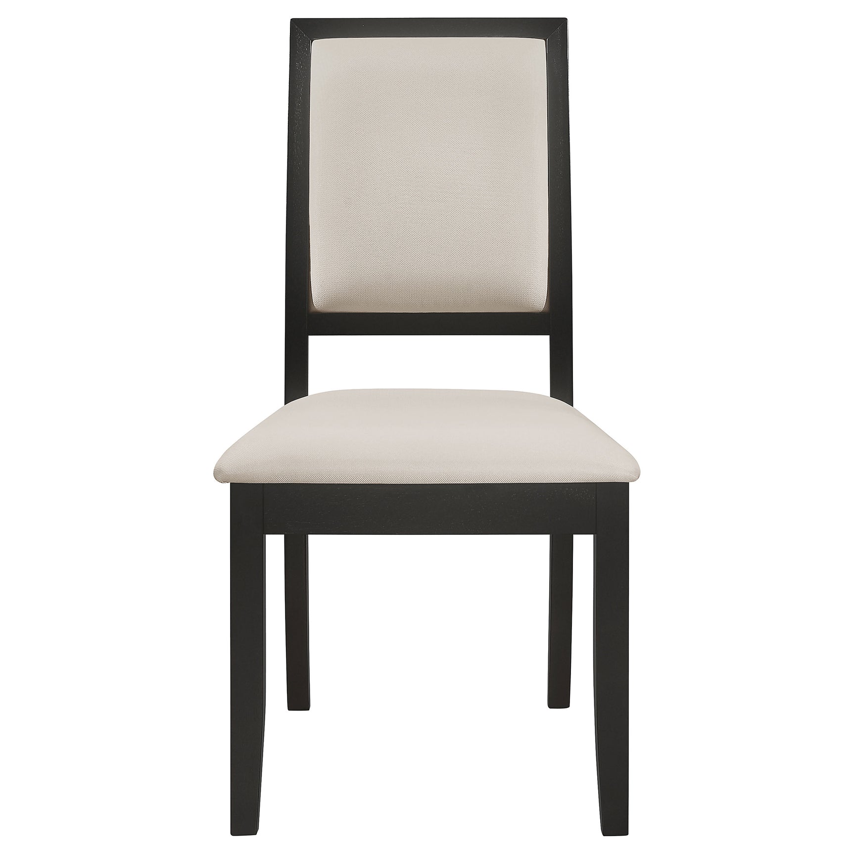 Louise 7-piece Rectangular Extension Leaf Dining Set Black - Tampa Furniture Outlet