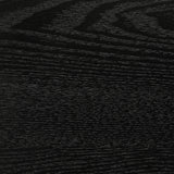 Louise Rectangular 78-inch Extension Leaf Dining Table Black - Tampa Furniture Outlet
