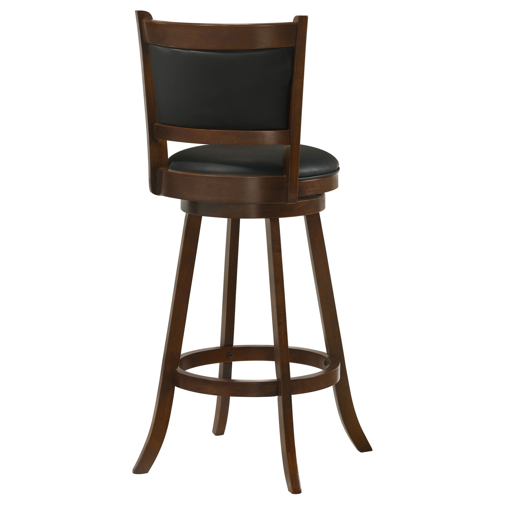Broxton Upholstered Swivel Bar Chair Chestnut (Set of 2) - Tampa Furniture Outlet