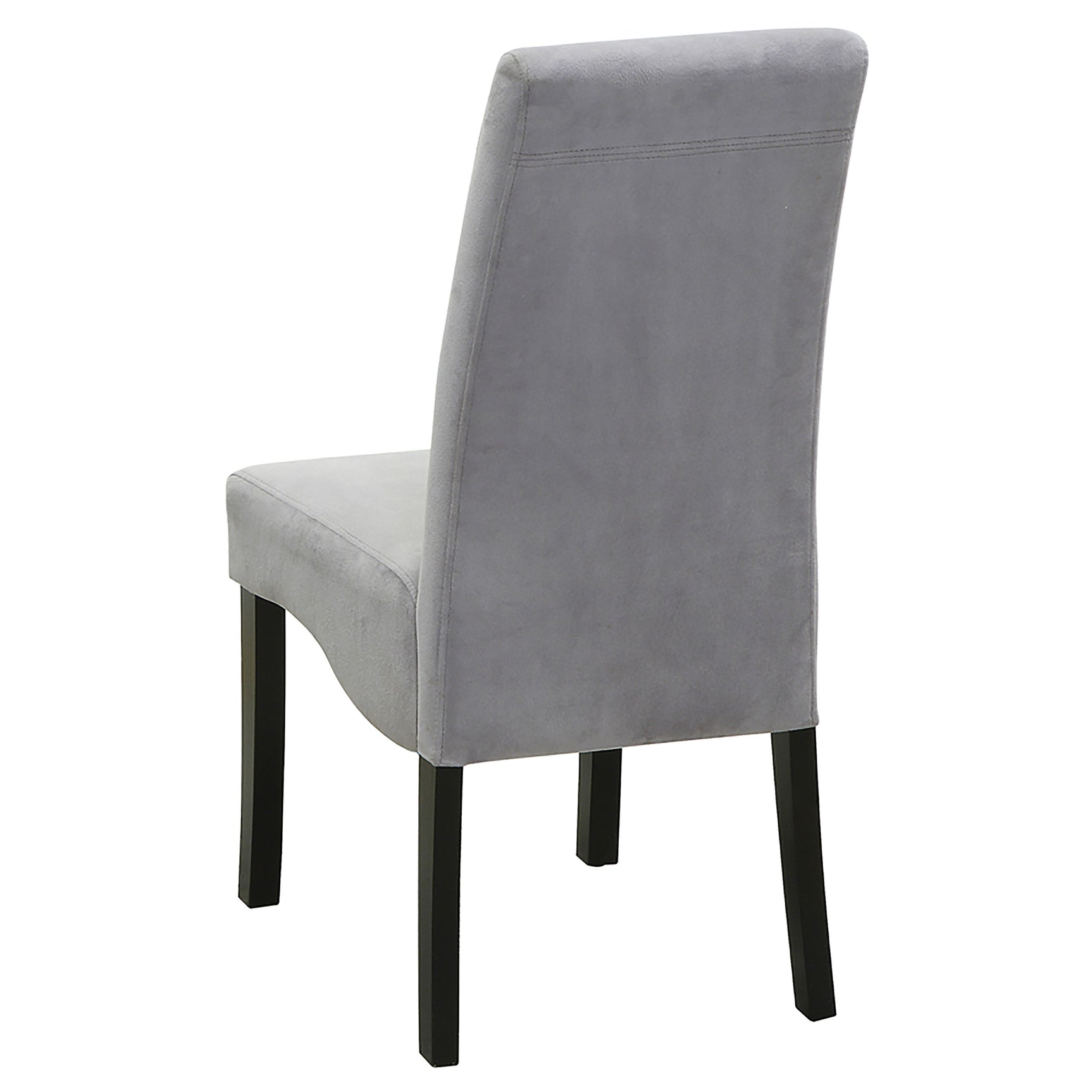 Stanton Velvet Upholstered Dining Side Chair Grey (Set of 2) - Tampa Furniture Outlet