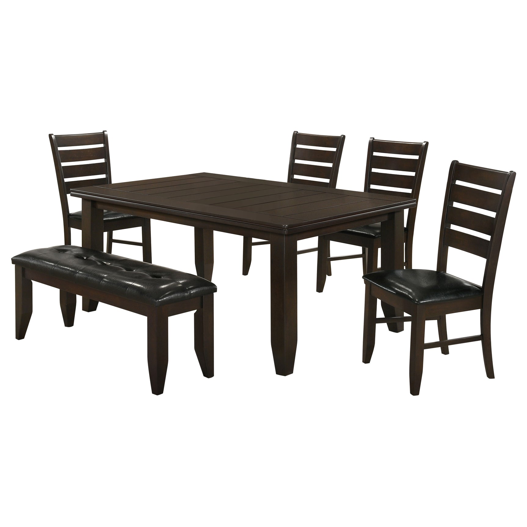 Dalila 6-piece Rectangular Dining Table Set Cappuccino - Tampa Furniture Outlet
