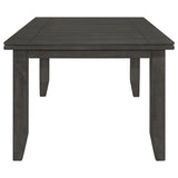 Dalila 5-piece Rectangular Dining Table Set Dark Grey - Tampa Furniture Outlet