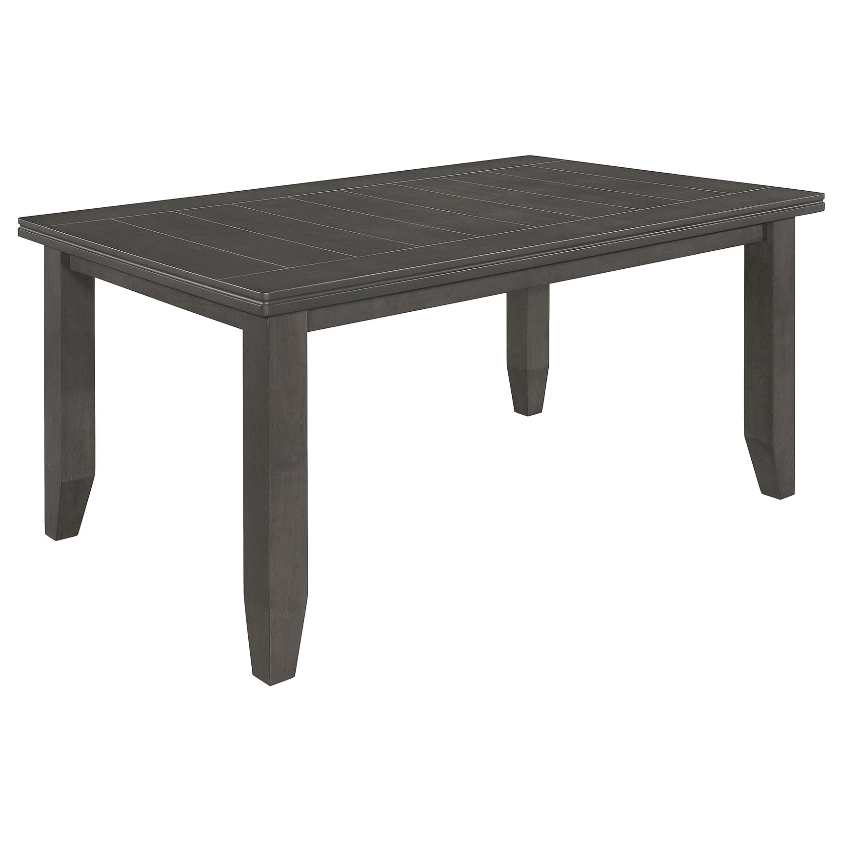Dalila 6-piece Rectangular Dining Table Set Dark Grey - Tampa Furniture Outlet
