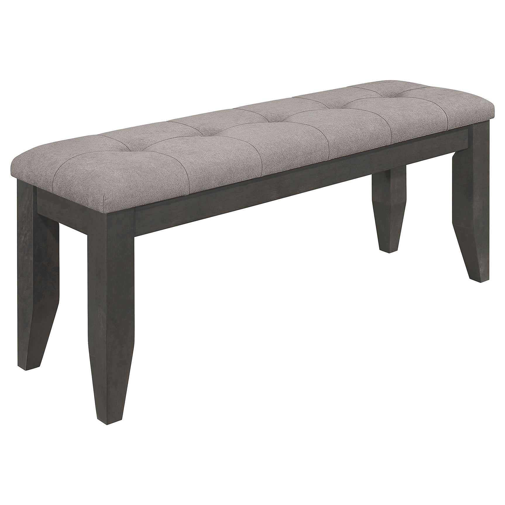 Dalila 6-piece Rectangular Dining Table Set Dark Grey - Tampa Furniture Outlet