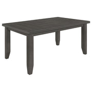 Tampa Furniture Outlet - Coaster - Dalila Rectangular 66-inch Wood Dining Table Dark Grey - 102721GRY